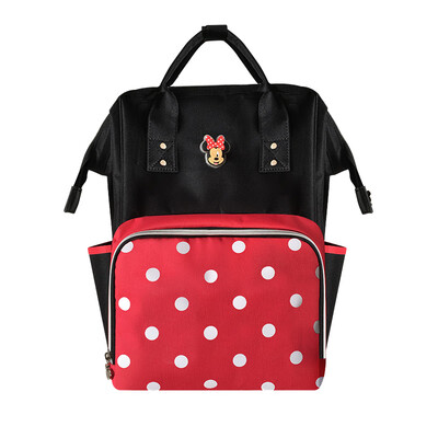 Disney Disney Mummy bag fashion multi-function back milk bag large capacity maternal&child package shoulder mother bag wave point
Disney Disney Mummy bag fashion multi-function back milk bag large capacity maternal&child package shoulder mother bag wave point