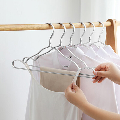 Pretty world aluminum alloy hangers adult no trace clothing hangers non-slip drying fashion silver 5 WG-1525
Pretty world aluminum alloy hangers adult no trace clothing hangers non-slip drying fashion silver 5 WG-1525