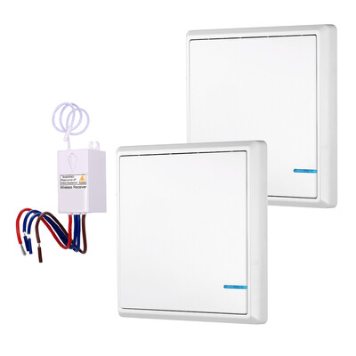 AC 150275V Wireless Switch Transmitter Switch Receiver Controller No Wiring Remote Control Waterproof House Lighting & Appliances
AC 150275V Wireless Switch Transmitter Switch Receiver Controller No Wiring Remote Control Waterproof House Lighting & Appliances