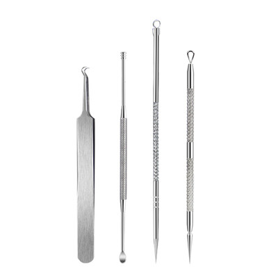 UPLUS stainless steel acne needle ear spoon 4 piece set elbow acne needle acne needle acne needle beauty needle ear tool ear dig spoon ear spoon
UPLUS stainless steel acne needle ear spoon 4 piece set elbow acne needle acne needle acne needle beauty needle ear tool ear dig spoon ear spoon