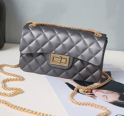 Mini Chain Jelly Bag 2019 Women Diamond Lattice Flap Girl Casual Clutch Scrub Handbag Silicone Candy jelly Shoulder Bags
Mini Chain Jelly Bag 2019 Women Diamond Lattice Flap Girl Casual Clutch Scrub Handbag Silicone Candy jelly Shoulder Bags