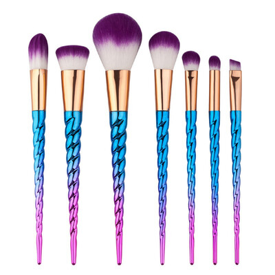 King Love Star 7 Pcs Unicore Makeup Brush set Blue Gradient handle Makeup brush cosmetics tools Foundation blush concealer Brushes
King Love Star 7 Pcs Unicore Makeup Brush set Blue Gradient handle Makeup brush cosmetics tools Foundation blush concealer Brushes