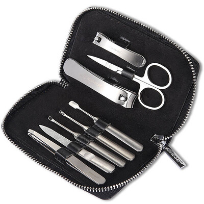 Korea Kowell Han Kewei nail clipper import stainless steel nail clippers personal care repair capacity combination 8 piece set KD808 black
Korea Kowell Han Kewei nail clipper import stainless steel nail clippers personal care repair capacity combination 8 piece set KD808 black