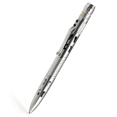 Stainless Steel Tactical Pen Self Defense Weapon Military & Police Grade Survival Tools Bright EDC LED Flashlight Glass Breaker
Stainless Steel Tactical Pen Self Defense Weapon Military & Police Grade Survival Tools Bright EDC LED Flashlight Glass Breaker