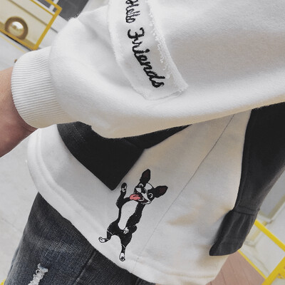 Autumn European&American street hip hop loose old hit color stitching long sleeve round neck pullover sweater tide male jacket
Autumn European&American street hip hop loose old hit color stitching long sleeve round neck pullover sweater tide male jacket