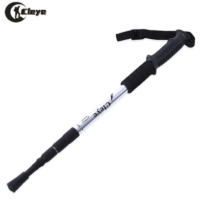 CLEYE 4 Joint Anti-shock Trekking Straight Shank Alpenstock Walking Stick with Mud Tray
CLEYE 4 Joint Anti-shock Trekking Straight Shank Alpenstock Walking Stick with Mud Tray