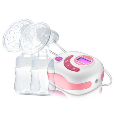 Double Electric Breast Pump Comfort Portable Rechargeable LCD Breastfeeding Milk Pump With Stimulation & Expression 6 Adjustable L
Double Electric Breast Pump Comfort Portable Rechargeable LCD Breastfeeding Milk Pump With Stimulation & Expression 6 Adjustable L