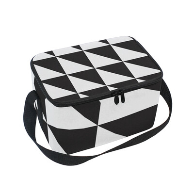 ALAZA Lunch Box Insulated Black Triangle Lunch Bag Large Cooler Tote Bag for Men Women
ALAZA Lunch Box Insulated Black Triangle Lunch Bag Large Cooler Tote Bag for Men Women