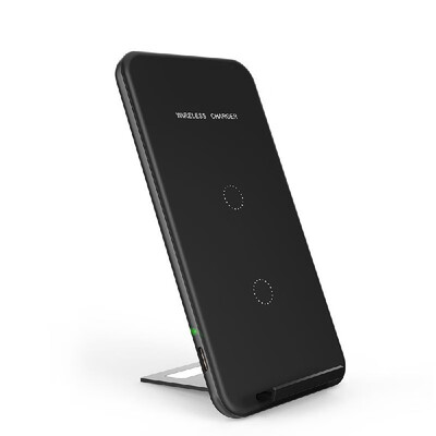 INCHOR Portable Ultra-thin Qi Wireless Charger Fast Charging Universal Phone Charge Base Pad Charging Stand Holder Built-in Dual C
INCHOR Portable Ultra-thin Qi Wireless Charger Fast Charging Universal Phone Charge Base Pad Charging Stand Holder Built-in Dual C