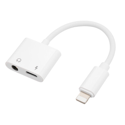 Audio Adapter for Lightning Charging & 35mm AUX Headphone Converter for iPhone X 8 8Plus 7 7Plus 6 6S Plus 1 Male to 2 Female
Audio Adapter for Lightning Charging & 35mm AUX Headphone Converter for iPhone X 8 8Plus 7 7Plus 6 6S Plus 1 Male to 2 Female