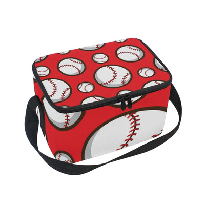ALAZA Lunch Box Insulated Baseball Pattern Lunch Bag Large Cooler Tote Bagfor Men Women
ALAZA Lunch Box Insulated Baseball Pattern Lunch Bag Large Cooler Tote Bagfor Men Women