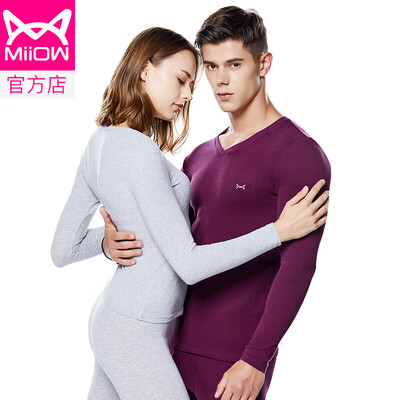 Cat Man MiiOW thermal underwear men&women Qiuyi Qiuku warm clothes cotton Shut down thick round neck men&women based bottoming shirt V suit fashion warm clothes dark chocolate male
Cat Man MiiOW thermal underwear men&women Qiuyi Qiuku warm clothes cotton Shut down thick round neck men&women based bottoming shirt V suit fashion warm clothes dark chocolate male