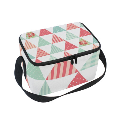 ALAZA Insulated Lunch Box Triangle Pattern Lunch Bag for Men Women Portable Tote Bag Cooler Bag
ALAZA Insulated Lunch Box Triangle Pattern Lunch Bag for Men Women Portable Tote Bag Cooler Bag