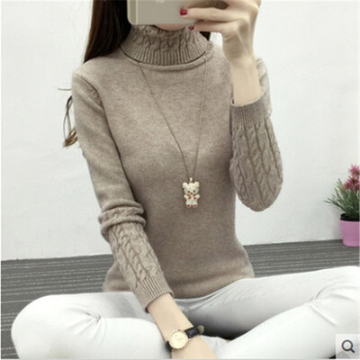 Womens wear 2018 new autumn winter Korean version of the turtleneck sweater slim slim jumper sweater
Womens wear 2018 new autumn winter Korean version of the turtleneck sweater slim slim jumper sweater
