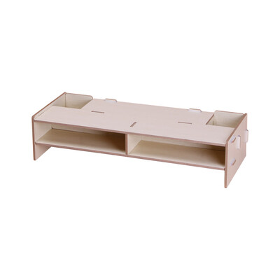 Wooden Monitor Stand Riser Computer Desk Organizer with Storage Slots for Office Supplies School Teachers
Wooden Monitor Stand Riser Computer Desk Organizer with Storage Slots for Office Supplies School Teachers