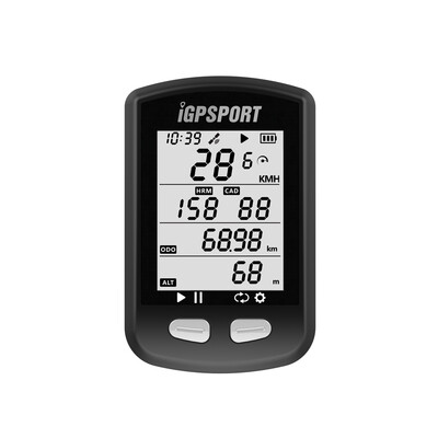 iGPSPORT Rechargeable IPX6 Auto Backlight Screen Wireless BT & ANT Bike Cycling Cycle Bicycle GPS Computer Odometer
iGPSPORT Rechargeable IPX6 Auto Backlight Screen Wireless BT & ANT Bike Cycling Cycle Bicycle GPS Computer Odometer