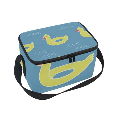 ALAZA Cute Yellow Summer Duck Lunch Box Insulated Lunch Bag Large Cooler Tote Bagfor Kids Men Women
ALAZA Cute Yellow Summer Duck Lunch Box Insulated Lunch Bag Large Cooler Tote Bagfor Kids Men Women