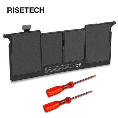 RISETECH 5200mAh Laptop Battery for MacBook Air 11" inch A1375 A1370 Late 2010 Version MC505 MC506 661-5736 020-6920-A A1375
RISETECH 5200mAh Laptop Battery for MacBook Air 11" inch A1375 A1370 Late 2010 Version MC505 MC506 661-5736 020-6920-A A1375