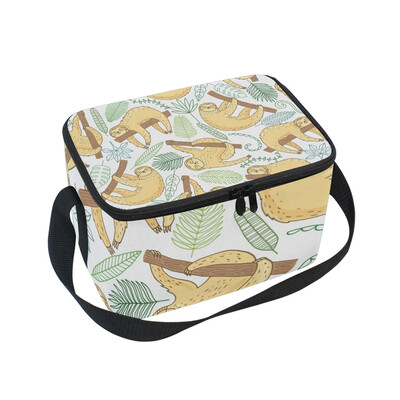 ALAZA Insulated Lunch Box Cute Sloth Lunch Bag for Men Women Portable Tote Bag Cooler Bag
ALAZA Insulated Lunch Box Cute Sloth Lunch Bag for Men Women Portable Tote Bag Cooler Bag