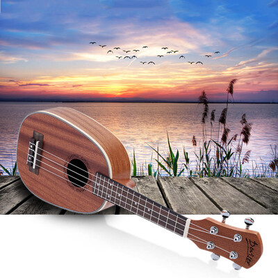 21" Pineapple-shaped Soprano Ukulele Sapele Ukelele Matte
21" Pineapple-shaped Soprano Ukulele Sapele Ukelele Matte