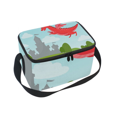 ALAZA Lunch Box Insulated Flying Dinosaur Lunch Bag Large Cooler Tote Bagfor Men Women
ALAZA Lunch Box Insulated Flying Dinosaur Lunch Bag Large Cooler Tote Bagfor Men Women