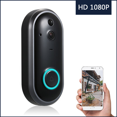 Smart WIFI 1080P Security Doorbell with Visual Recording Night Vision PIR Motion Detection Low Power Consumption Phone APP Remote
Smart WIFI 1080P Security Doorbell with Visual Recording Night Vision PIR Motion Detection Low Power Consumption Phone APP Remote