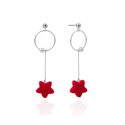 925 sterling silver lovely bead Wool ball long style are very personality&beautiful earrings specially designed for you
925 sterling silver lovely bead Wool ball long style are very personality&beautiful earrings specially designed for you