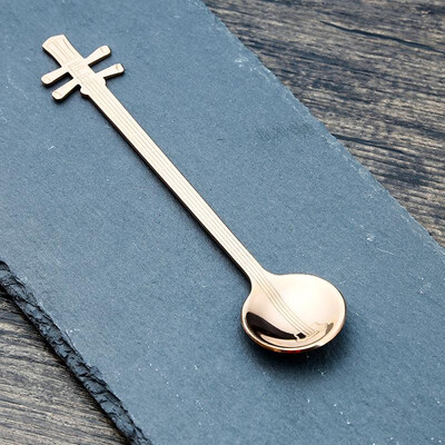 Creative 304 Stainless Steel Spoon Musical Guitar Pattern Ice Cream Dessert Tea Coffee Party Small Gift Tableware
Creative 304 Stainless Steel Spoon Musical Guitar Pattern Ice Cream Dessert Tea Coffee Party Small Gift Tableware