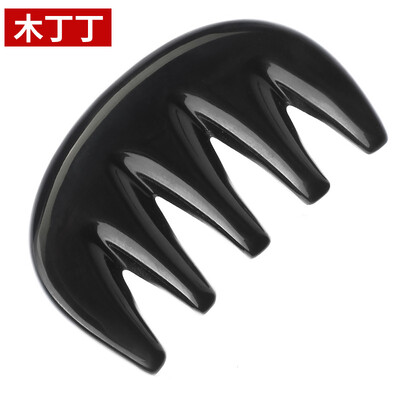 Muding Ding black buffalo horn five-tooth massage comb head Meridian massage comb portable horns head comb birthday gift lover gift send girlfriend to send mother to send elders to customers
Muding Ding black buffalo horn five-tooth massage comb head Meridian massage comb portable horns head comb birthday gift lover gift send girlfriend to send mother to send elders to customers