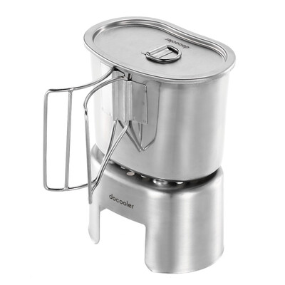 700ml Drinking Coffee Tea Cup Pot Burning Stove Cup Set Portable Camping Tumbler Stainless Steel Drinkware Mini Wood Stove
700ml Drinking Coffee Tea Cup Pot Burning Stove Cup Set Portable Camping Tumbler Stainless Steel Drinkware Mini Wood Stove