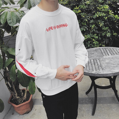 Literary mens autumn handsome fashion couple iron ring Hong Kong style loose casual mens cardigan hooded sweater
Literary mens autumn handsome fashion couple iron ring Hong Kong style loose casual mens cardigan hooded sweater