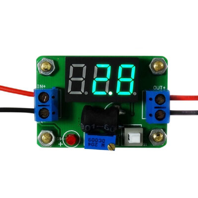 2A DC-DC Digital Synchronous Rectifier Step-down Power Supply Module 45-24V093-20V Green LED Voltmeter
2A DC-DC Digital Synchronous Rectifier Step-down Power Supply Module 45-24V093-20V Green LED Voltmeter