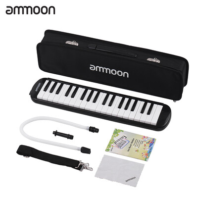 ammoon 37 Keys Melodica Pianica Piano Style Keyboard Harmonica Mouth Organ with Mouthpiece Cleaning Cloth Carry Case for Beginners
ammoon 37 Keys Melodica Pianica Piano Style Keyboard Harmonica Mouth Organ with Mouthpiece Cleaning Cloth Carry Case for Beginners