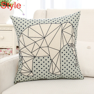 Cotton Linen Pattern Pillow Car Sofa Pillow Cushion Lumbar Pillow 1 Piece Set 45X45CM
Cotton Linen Pattern Pillow Car Sofa Pillow Cushion Lumbar Pillow 1 Piece Set 45X45CM