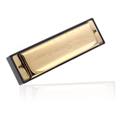 Swan Diatonic Harmonica 10 Holes Blues Harp Mouth Organ Key of G Reed Instrument with Case Silver
Swan Diatonic Harmonica 10 Holes Blues Harp Mouth Organ Key of G Reed Instrument with Case Silver