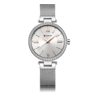 CURREN 9011 Women Watch Quartz Movement Crystal Wrist Watch Simple Causal Gift for Women
CURREN 9011 Women Watch Quartz Movement Crystal Wrist Watch Simple Causal Gift for Women
