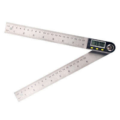 Multifunctional Digital LCD Display Angle Ruler 360° Stainless Steel Electronic Goniometer Protractor Measuring Tool with Hold a
Multifunctional Digital LCD Display Angle Ruler 360° Stainless Steel Electronic Goniometer Protractor Measuring Tool with Hold a