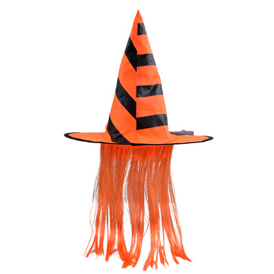 New&new fine arts Halloween party adult wig spiral hat masquerade cosplay dress up magician props witch witch performance show top hat orange black hit color
New&new fine arts Halloween party adult wig spiral hat masquerade cosplay dress up magician props witch witch performance show top hat orange black hit color