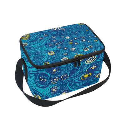 ALAZA Lunch Box Insulated Abstract Waves Lunch Bag Large Cooler Tote Bagfor Men Women
ALAZA Lunch Box Insulated Abstract Waves Lunch Bag Large Cooler Tote Bagfor Men Women