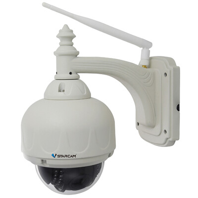 VStarcam 720P Full HD 4X Optical Zoom Wireless Outdoor Dome Fine-quality IP Camera Waterproof WiFi Wireless Mobile View
VStarcam 720P Full HD 4X Optical Zoom Wireless Outdoor Dome Fine-quality IP Camera Waterproof WiFi Wireless Mobile View