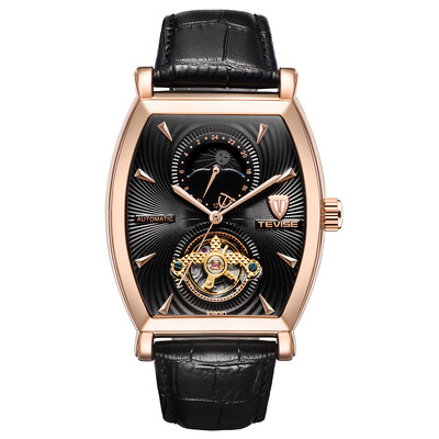 TEVISE Luxury Water-Proof Automatic Mechanical Men Watch Moon Phase Genuine Leather Self-Winding Man Casual Wristwatch Box
TEVISE Luxury Water-Proof Automatic Mechanical Men Watch Moon Phase Genuine Leather Self-Winding Man Casual Wristwatch Box