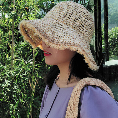 Fashion Women Foldable Straw Hat Raw Wide Brim Travelling Beach Fisherman Bonnie chapeau
Fashion Women Foldable Straw Hat Raw Wide Brim Travelling Beach Fisherman Bonnie chapeau
