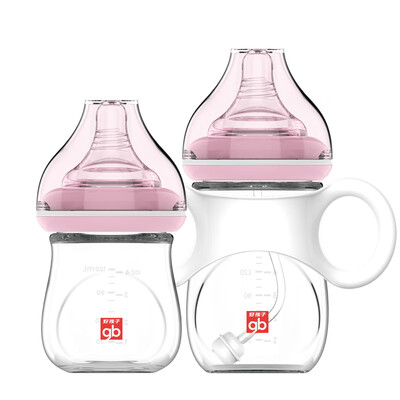 Gb good child baby glass bottle newborn baby baby wide caliber 120ml180ml gift box 0 months or more hug series - pink
Gb good child baby glass bottle newborn baby baby wide caliber 120ml180ml gift box 0 months or more hug series - pink