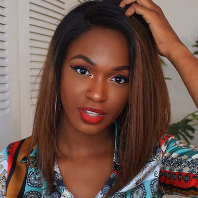 Bob Style Ombre Human Hair Wig With Baby Hair Dark Root Short Straight Bob Lace Front Wig Remy Virgin Hair 9A Lace Frontal Wig
Bob Style Ombre Human Hair Wig With Baby Hair Dark Root Short Straight Bob Lace Front Wig Remy Virgin Hair 9A Lace Frontal Wig