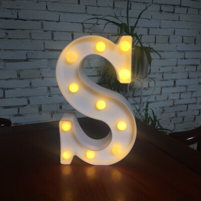 NeillieN Twenty-six LED alphabetic lights decorative modelling lights plastic alphabetic digital night lightsDecorative lamp
NeillieN Twenty-six LED alphabetic lights decorative modelling lights plastic alphabetic digital night lightsDecorative lamp
