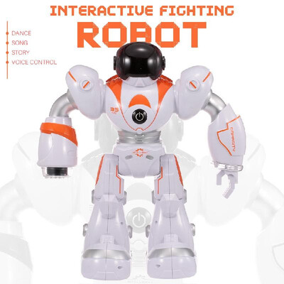 99888-2 Intelligent RC Robot Interactive Fighting Robot Study Toys with Light Dance Music Story
99888-2 Intelligent RC Robot Interactive Fighting Robot Study Toys with Light Dance Music Story