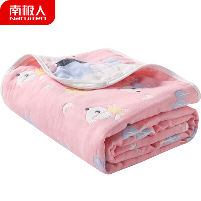 Antarctic Nanjiren summer cool by baby blanket gauze blanket bath towel wrapped towel by children air conditioning is 120150 pink puppy
Antarctic Nanjiren summer cool by baby blanket gauze blanket bath towel wrapped towel by children air conditioning is 120150 pink puppy