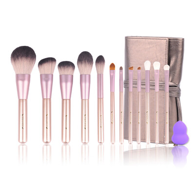 12Pcs Micro crystal Fiber Makeup Brush Set Complete Makeup Tool&Makeup Sponge Combination
12Pcs Micro crystal Fiber Makeup Brush Set Complete Makeup Tool&Makeup Sponge Combination