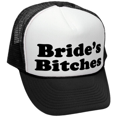 The Goozler Brides Bitches - Wedding Marriage Romance Wife - Unisex Adult Trucker Cap Hat
The Goozler Brides Bitches - Wedding Marriage Romance Wife - Unisex Adult Trucker Cap Hat