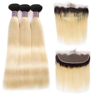 Brazilian Ombre Hair Blonde Bundles Straight T1b613 Blonde Human Hair Extensions with Lace Frontal Honey Blonde Hair
Brazilian Ombre Hair Blonde Bundles Straight T1b613 Blonde Human Hair Extensions with Lace Frontal Honey Blonde Hair